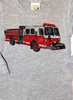 Charlie Rocket Infant Fire Engine Long Sleeve Thermal