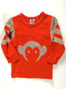 Appaman Infant Hockey Jersey Long Sleeve Shirt Rusted Red