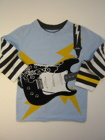 Mini Shatsu Electric Guitar Long Sleeve Shirt