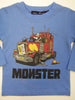 Mini Monster Big Semi Long Sleeve Shirt