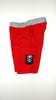 Mini Monster Red Twill Cargo Shorts
